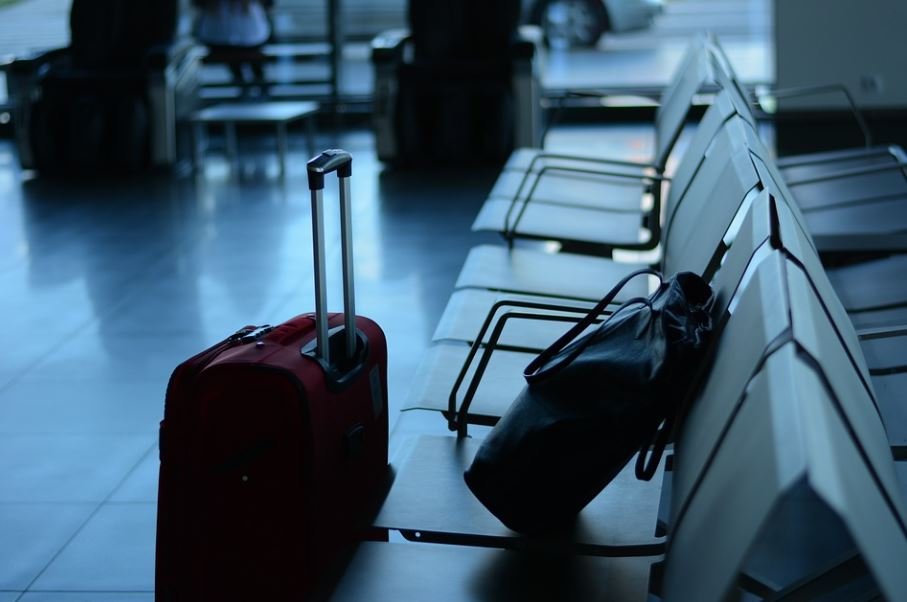 Arrival at the airport