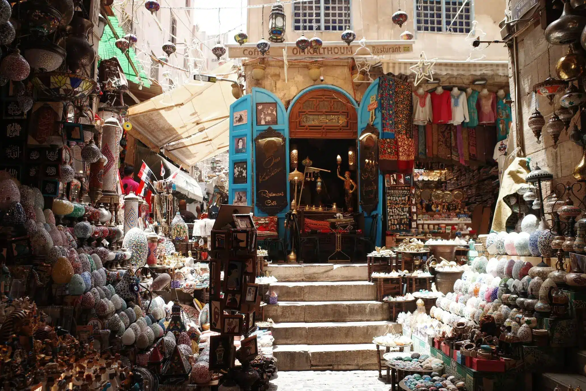 Khalili Bazaar in Cairo